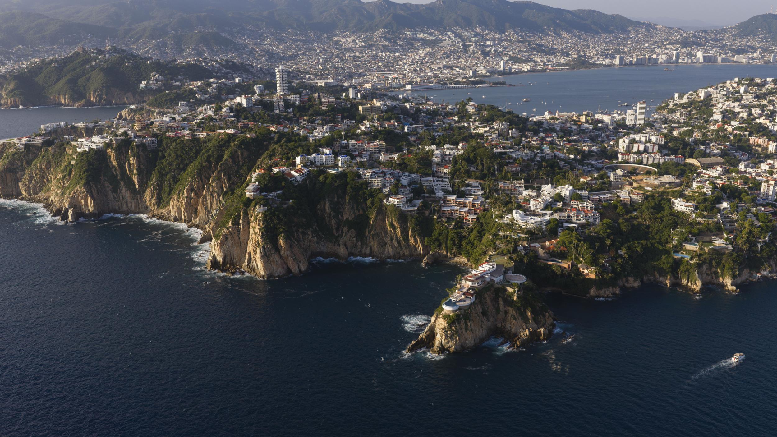 Vista de la bahía de Acapulco